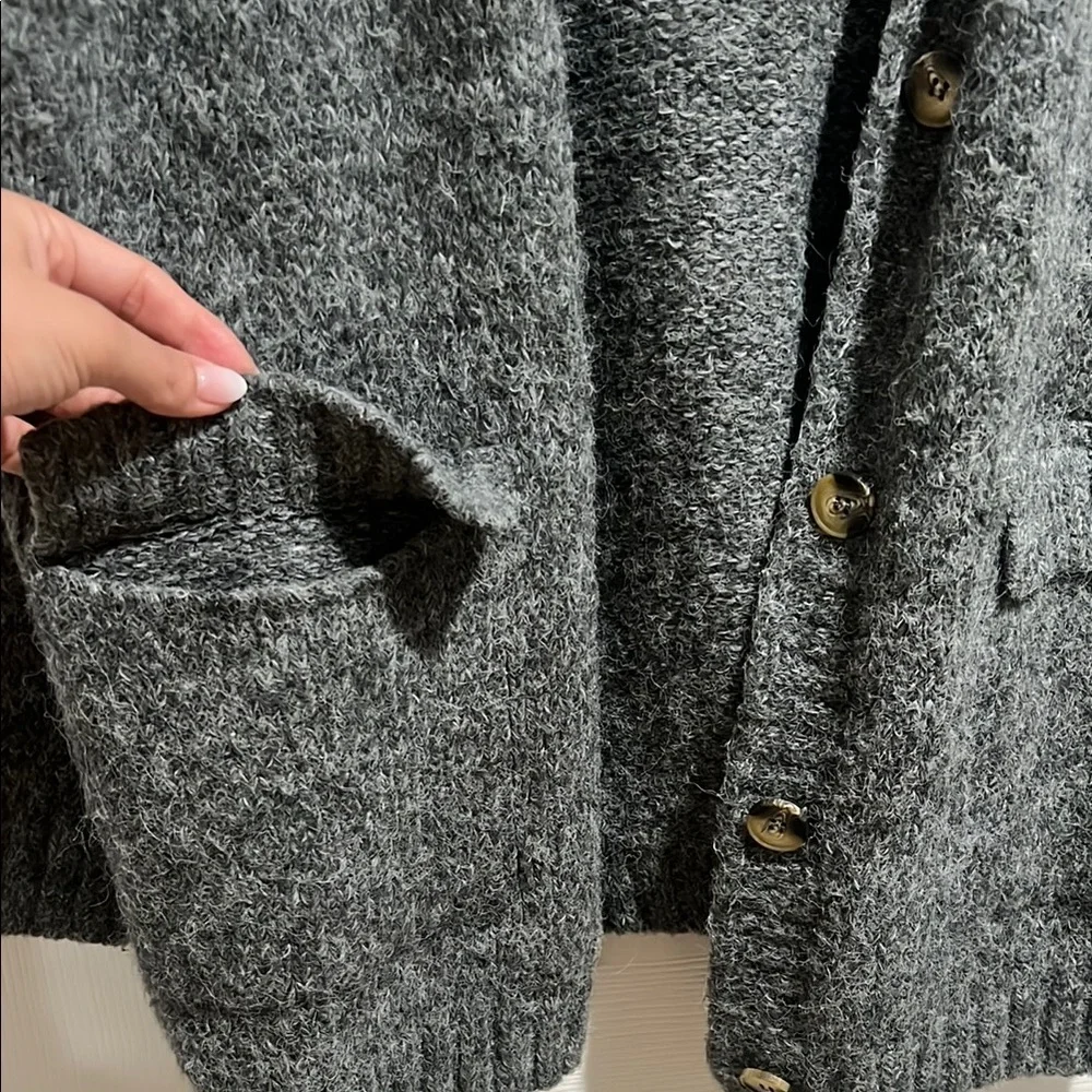 Zara Gray Women's Sweater - Picture 3 of 3